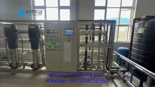 ro ultrafiltration edi High qualityampadvancetech auto ROUFEDI Water system made in China thanks [upl. by Josefina]