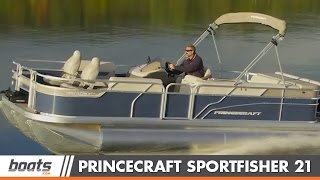 Princecraft Sportfisher 21 Boat Review  Performance Test [upl. by Latsyrc958]