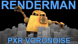 Renderman 21 Pxr Voronoise Tutorial [upl. by Annice]