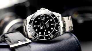 PAGANI DESIGN Automatic Watches Submariner Homage Mens Watch with NH35A8215 Movement Ceramic Bezel [upl. by Leorsiy]