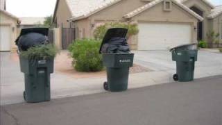 my Rubbermaid todays trash and my carts [upl. by Burney]