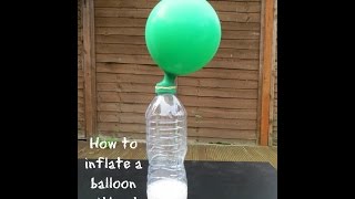 How to inflate the balloon without blowing  Science STEM [upl. by Amena183]