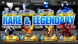 Castle Crush 🏰  Only Rare Card 🟡 And Only Legendary Card Challenge 🟠 Sofia Gaming YT 😉😍 [upl. by Urana]