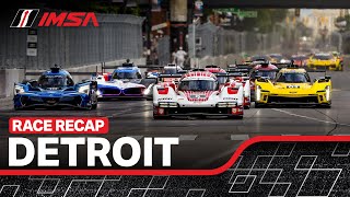 2024 Detroit Grand Prix  Race Recap  WeatherTech SportsCar Championship  Detroit Michigan [upl. by Roter]