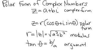 831 Polar Forms of Complex Numbers [upl. by Lindsay220]