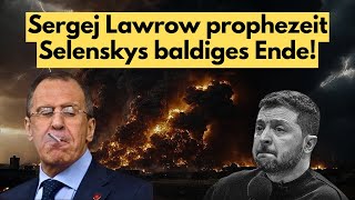 Sergej Lawrow prophezeit im Interview Selenskys baldiges Ende [upl. by Siramed694]