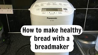 Breadmaker Panasonic SD2500  Vegan Bread [upl. by Madalyn]