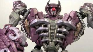 Transformers 3 DOTM Movie Voyager Shockwave Review [upl. by Firmin]