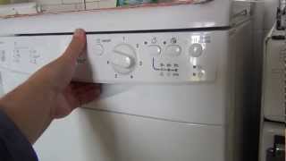 Dishwasher Indesit DSG263EU part34 [upl. by Nodnas659]