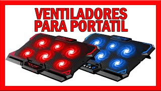 💻los 4 mejores Ventiladores para Portátiles BARATOS de ALIEXPRESS 2025🔥Bases de Refrigeración PC❄️ [upl. by Margaux]