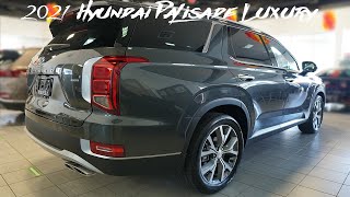 2021 Hyundai Palisade Luxury Exterior and Interior Walk Around [upl. by Aiva]