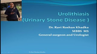 Introduction to urinary stone disease Urolithiasis [upl. by Nimzzaj]