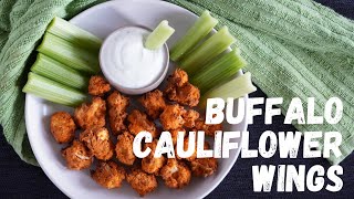 Buffalo Cauliflower Wings in Air Fryer [upl. by Adnarem21]