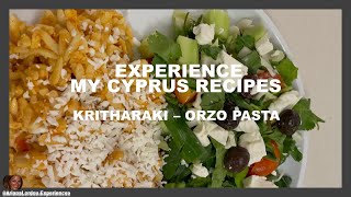 EXPERIENCE MY CYPRUS RECIPES LIKE A LOCAL  KRITHARAKI [upl. by Mail]