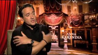 Matthew Macfadyen Talks About quotAnna Kareninaquot [upl. by Heidt205]