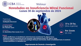 NOVEDADES EN INSUFICIENCIA MITRAL FUNCIONAL [upl. by Haywood]