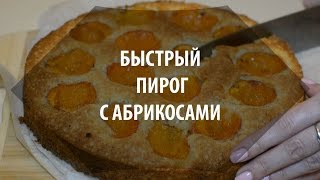 🍑Быстрый Пирог С Абрикосами🍑 Абрикосовый Пирог 🍑 [upl. by Gapin]