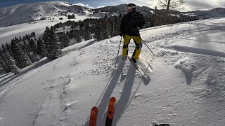 Chartreuse Trail At Alta  Utah [upl. by Mittel851]