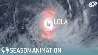 202324 South Pacific Cyclone Season Animation [upl. by Hernandez]