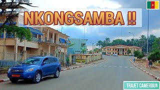 Je vous amène dans la ville de Nkongsamba   Trajet Cameroun [upl. by Benisch]