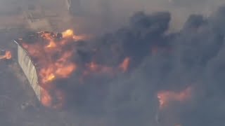 California residents on high alert as wildfires across the state spread [upl. by Suirad]