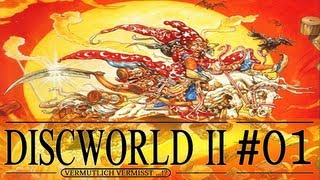 Lets Play Discworld 2 Deutsch 01  Einfach bombig [upl. by Milurd422]