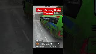 Livery Gunung Harta Tronton bussid bussimulatorindonesia shortvideo [upl. by Innus87]