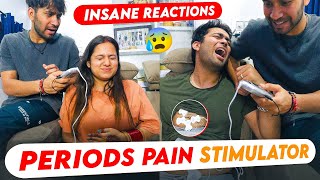 Experiencing the Periods Pain Stimulator😱 Hilarious Reactions🥹 [upl. by Hollingsworth]