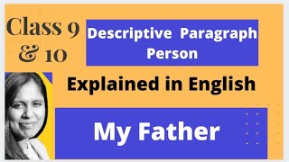 My Father  Factual Description Descriptive Paragraph person writing writingskills Lets Write [upl. by Tracie147]