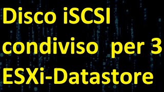 Come creare un disco iSCSI con Windows Server 2016 per un cluster ESXi su vSphere [upl. by Cornish]