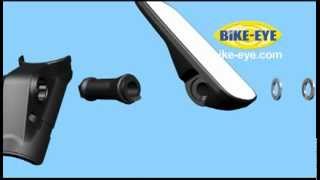 BIKEEYE  CYCLE MIRROR ASSEMBLY amp FITTING [upl. by Anert]