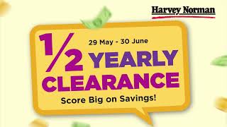 Harvey Norman 12 Yearly Clearance is BACK Now till 30 June 2024 [upl. by Schell166]