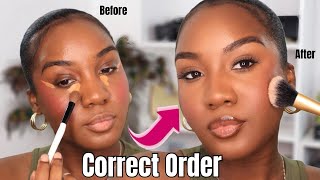 Easy Makeup Tutorial For Beginners Master The Correct Order [upl. by Loria]