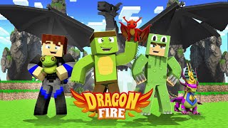 DRAGONFIRE REBORNMinecrafts Biggest Dragon Adventure Yet 1 [upl. by Anirtep]