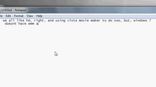 Windows Movie Maker 6 For Windows 7 WITH HD [upl. by Nileek423]