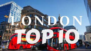 LONDON Sehenswürdigkeiten TOP 10 AKTIVITÄTEN die DU unternehmen MUSST [upl. by Ayifas]