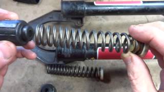 Repairing Ballistic 600 XL Bike ForkShocks StuckFrozen [upl. by Annekam]