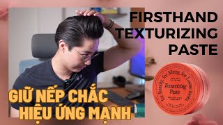 GROOMING REVIEW 83 Texturizing Paste  Firsthand Supply  Khô ráo kèm chút dính nhẹ hiệu năng tốt [upl. by Eiddal]