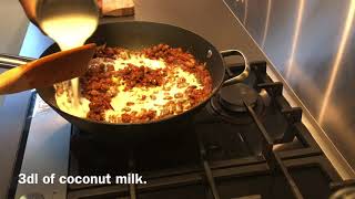 Most delicious chilli con carne with coconut milk [upl. by Wightman]