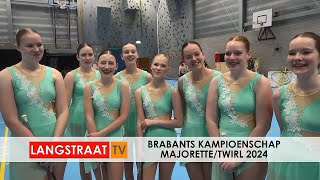 Brabants Kampioenschap MajoretteTwirl 2024  Langstraat TV [upl. by Htebazile]