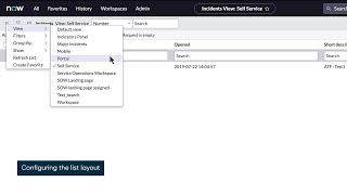 How to configure a list layout [upl. by Kemble]