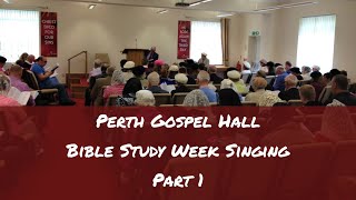 Perth Gospel Hall Hymn Singing 1 [upl. by Akamaozu470]