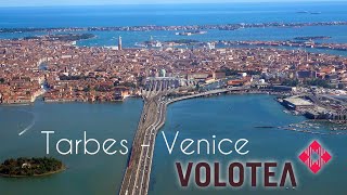 FLIGHT REPORT TARBES LOURDES VENICE VOLOTEA AIRBUS [upl. by Seldan]