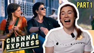 Chennai Express Movie Reaction Part 1  Shah Rukh Khan  Deepika Padukone  Rohit Shetty [upl. by Lannie]