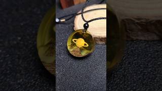 Crafting a Beautiful Resin Art Necklace [upl. by Asaret]