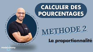 Calculer un pourcentage  Méthode 2 [upl. by Kaylyn]