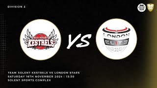 D2W  Team Solent Kestrels vs London Elite  161124 [upl. by Innob]