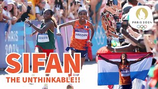 Paris 2024 Olympics Highlights Day 16 Sifan Hassan’s Marathon Triumph amp USAs Final Gold Rush [upl. by Ralat244]