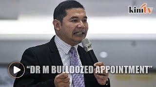 Rafizi Dr M bulldozed minister trio appointment without consulting PKR [upl. by Squier]