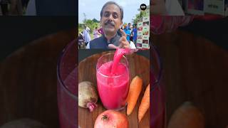 Acharya Manishs Healthy Red Juice For Hemoglobin  Anemia shorts [upl. by Franny]